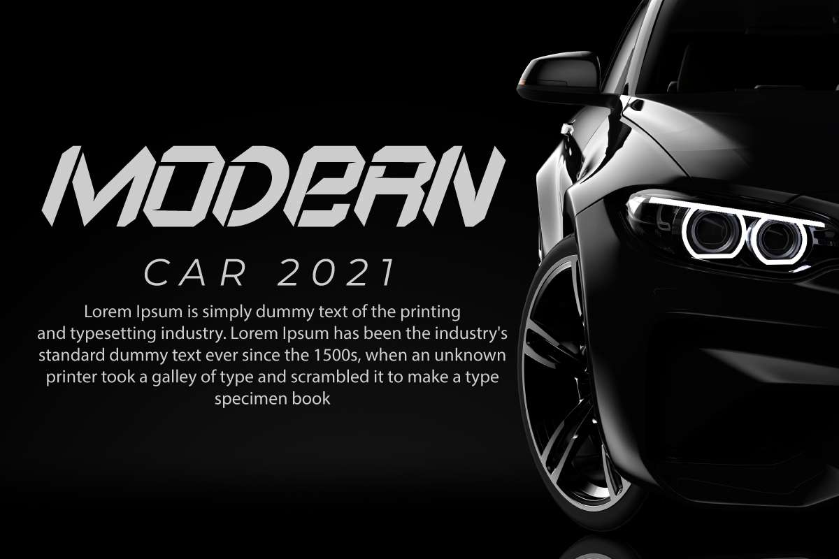 Speed Race Font preview image 2