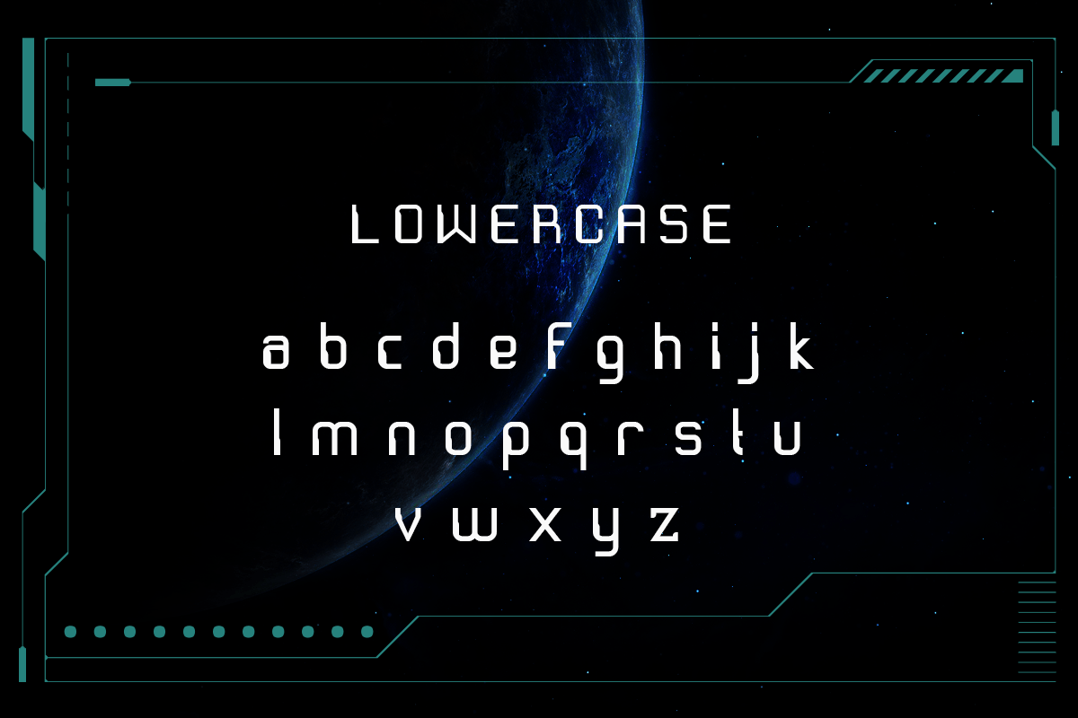 Exo Space Font preview image 3
