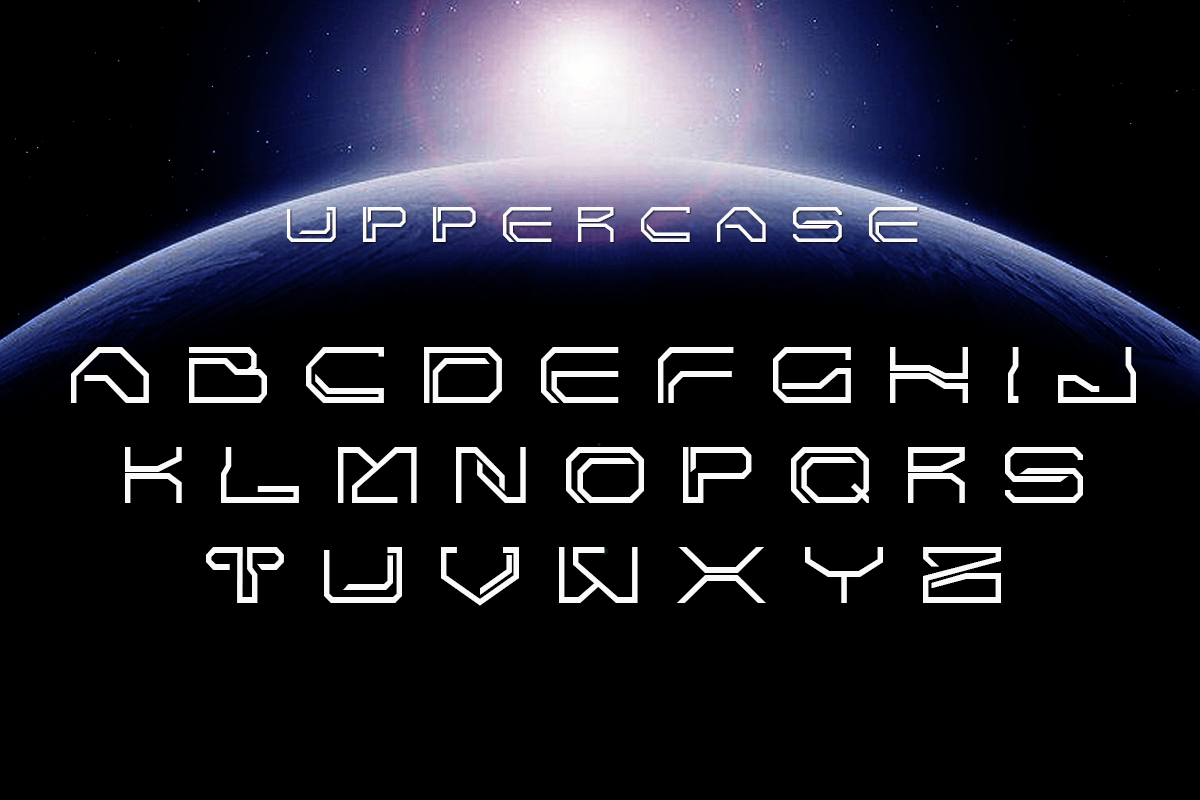 Hello Space Font preview image 2
