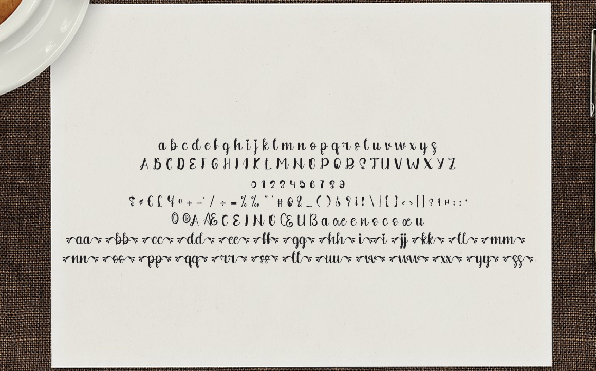 Autumn Vintage Font preview image 5