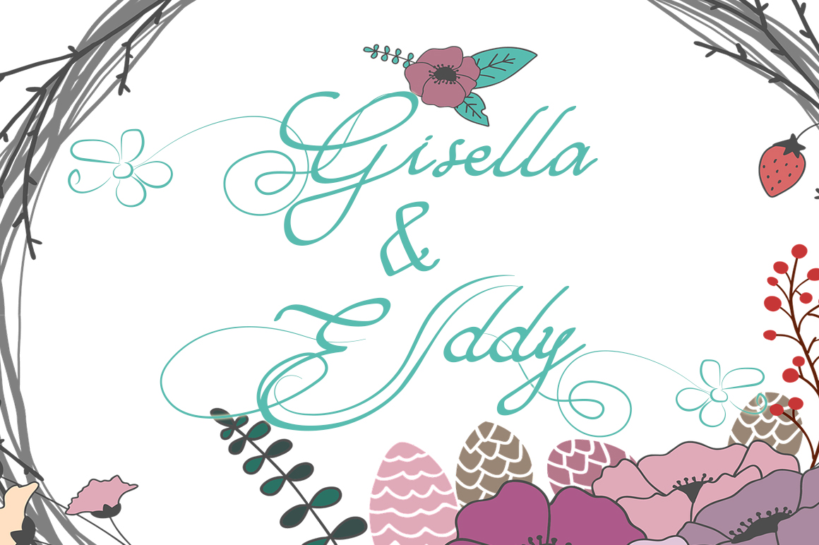 Wedding Typeface preview image 2