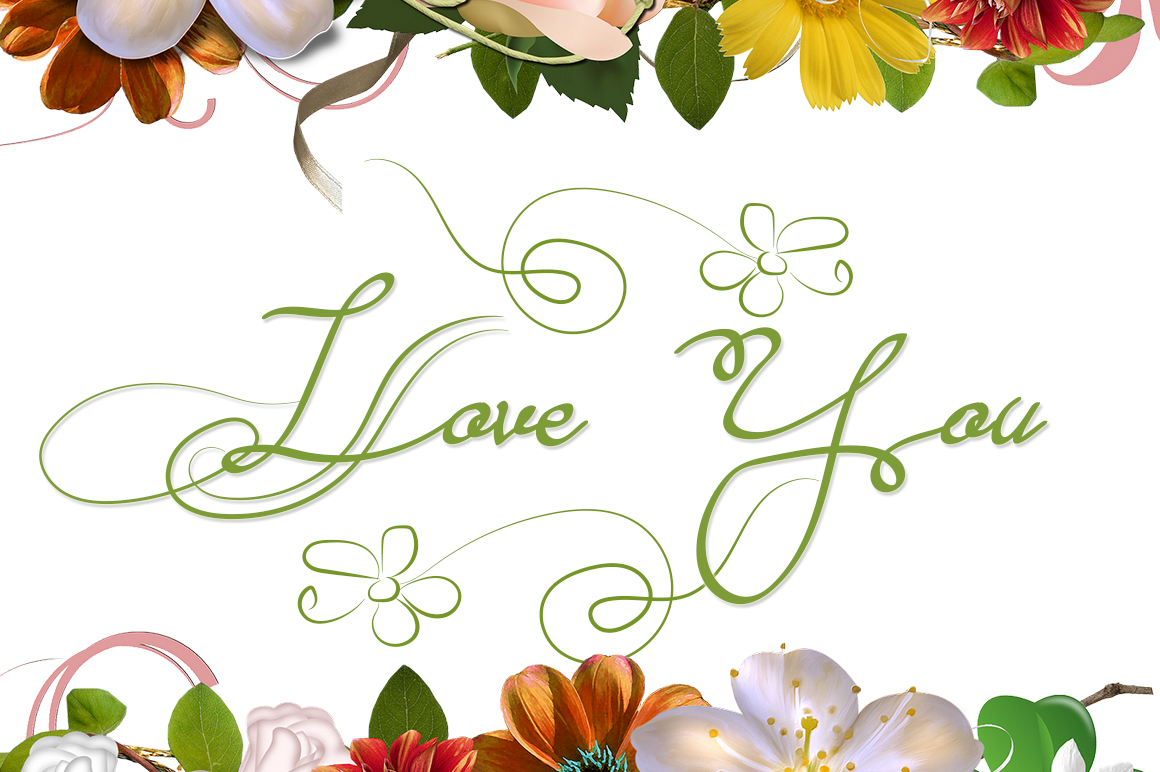 Wedding Typeface preview image 3