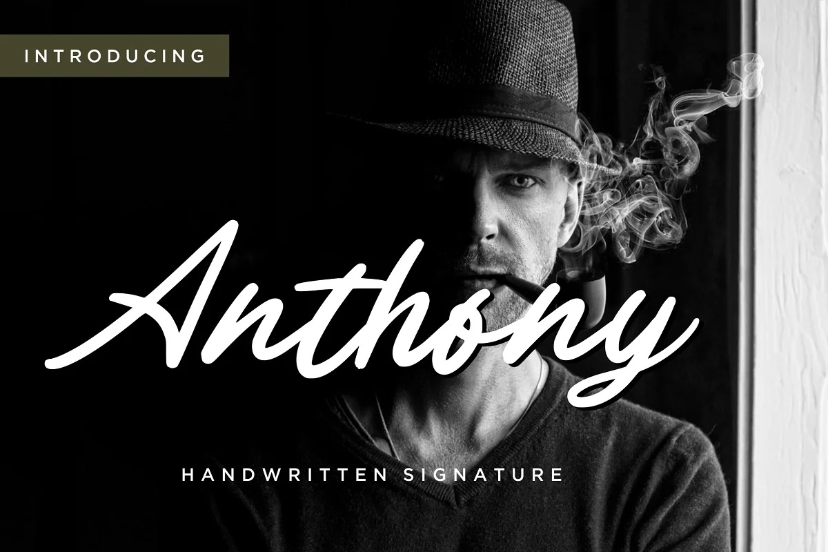 Anthony Script Font