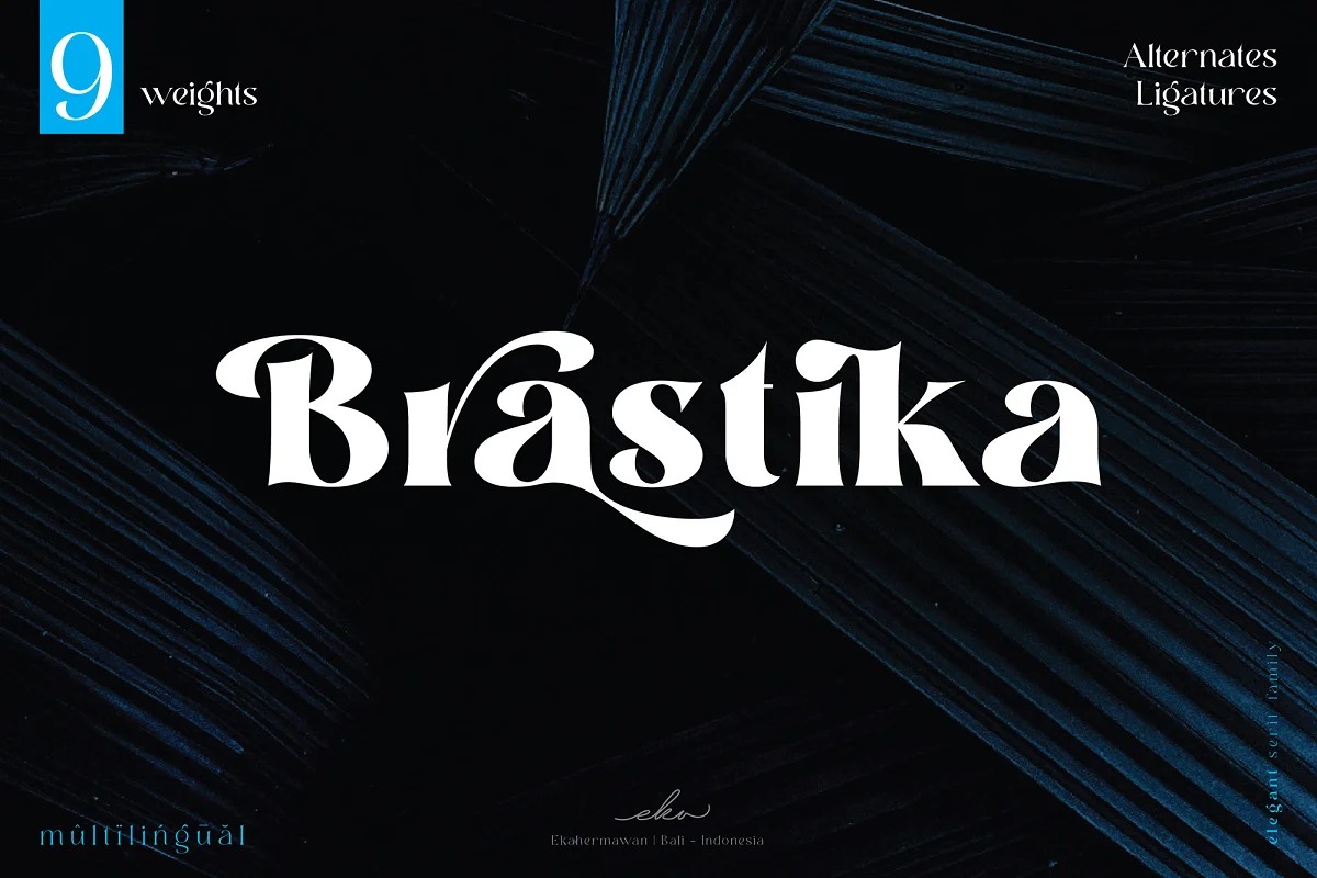 Brastika Serif Font