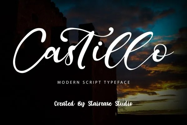 Castillo Script Font