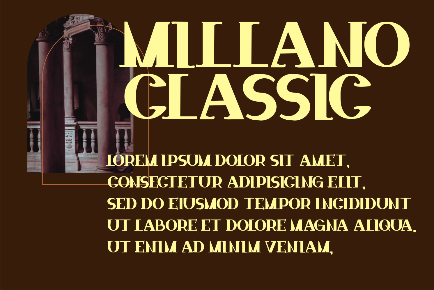 Classic Metadata Font preview image 2
