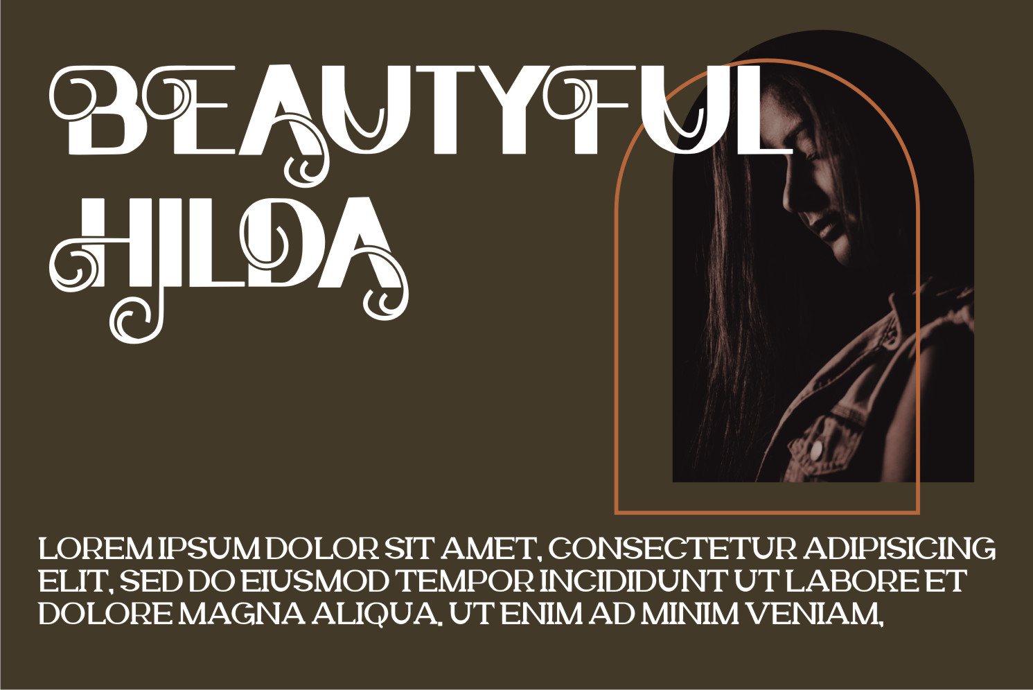 Hilda Font preview image 2