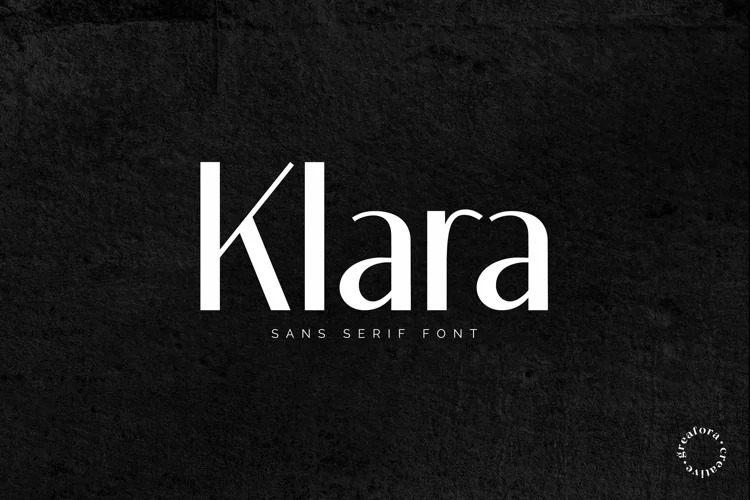 Klara Sans Serif Font