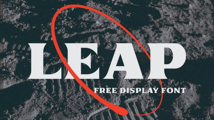 Leap Display Font