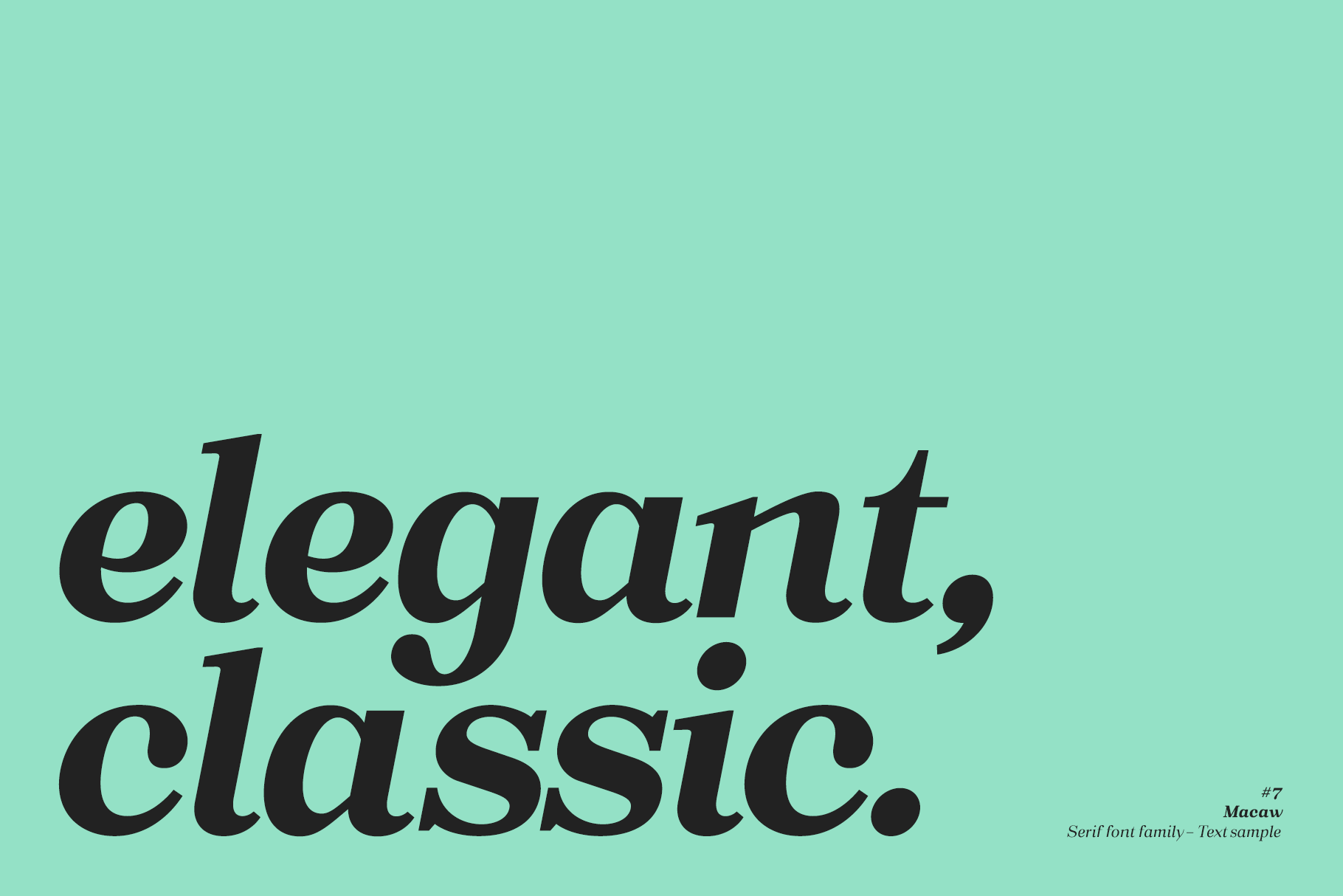 Macaw Font preview image 5