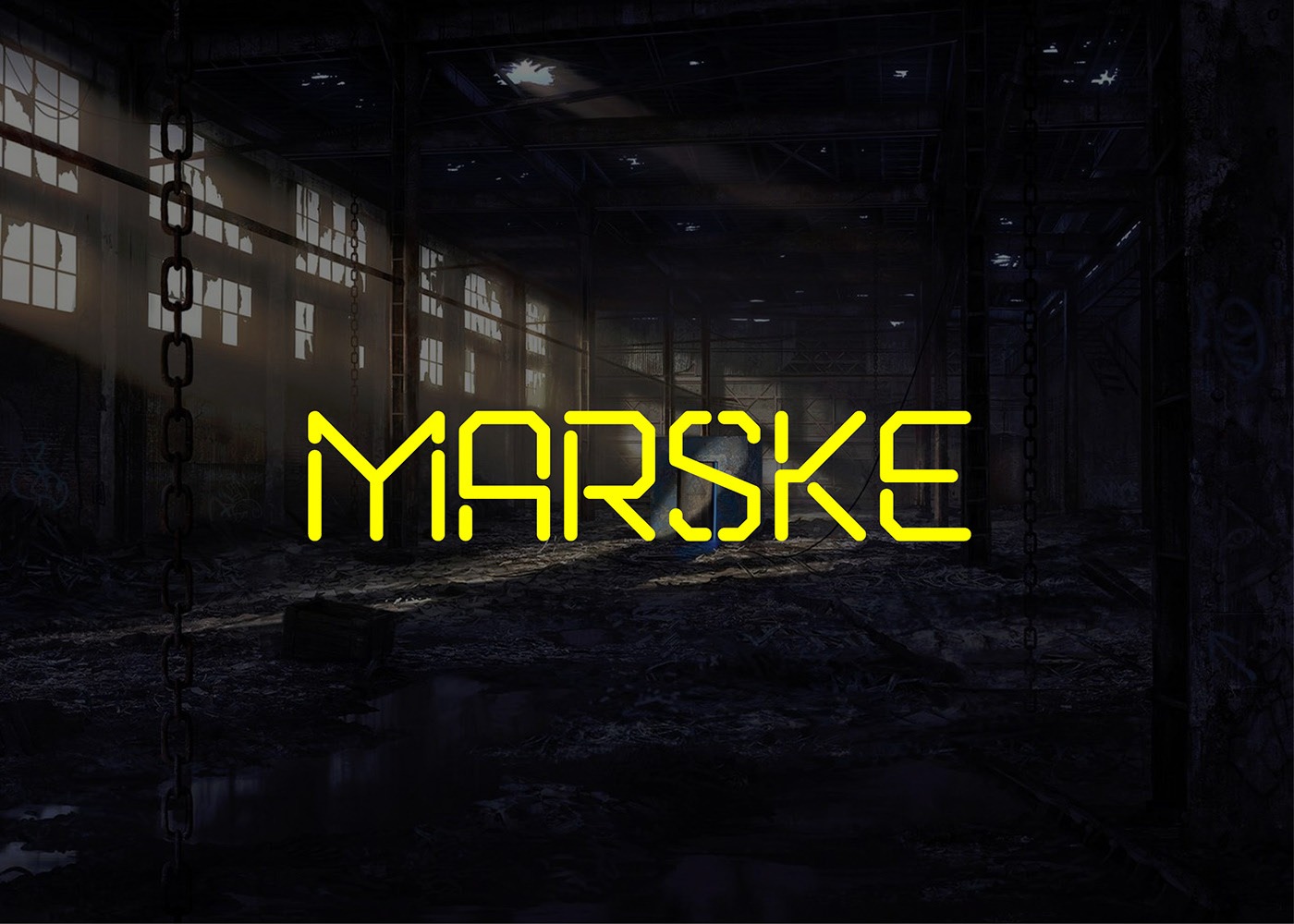 Marske Display Font 
