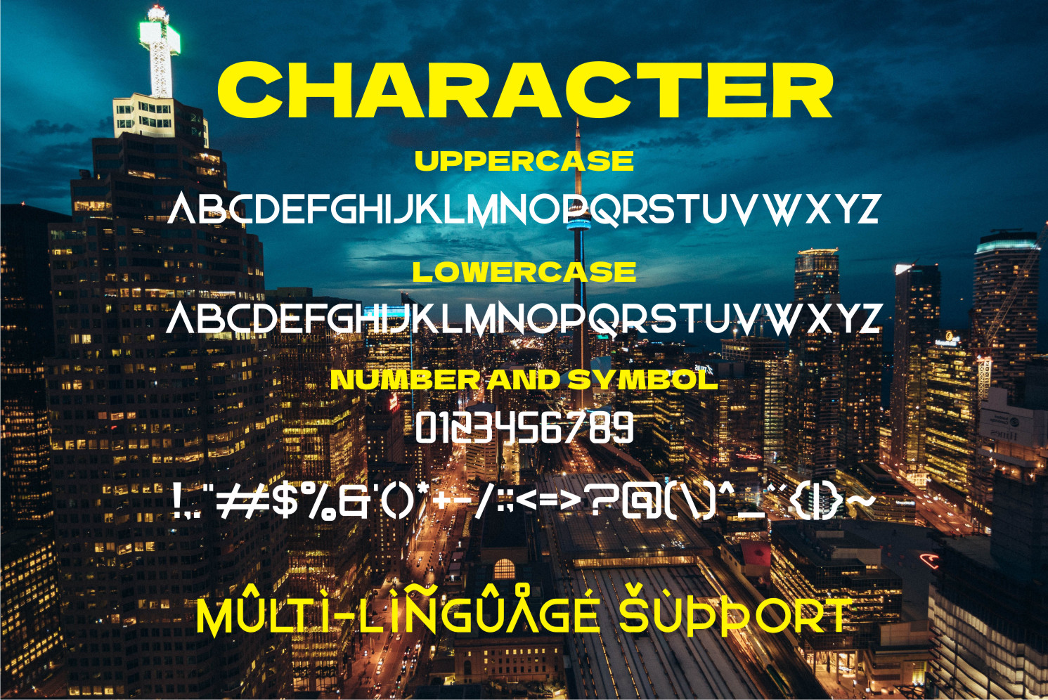 Netech Font preview image 5