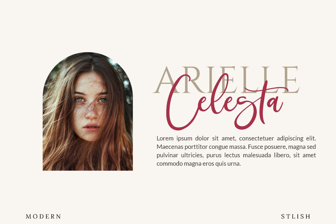 Christmas Greeting Font preview image 2