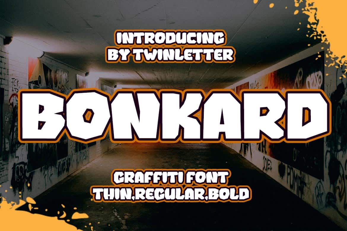 Bonkard Display Font