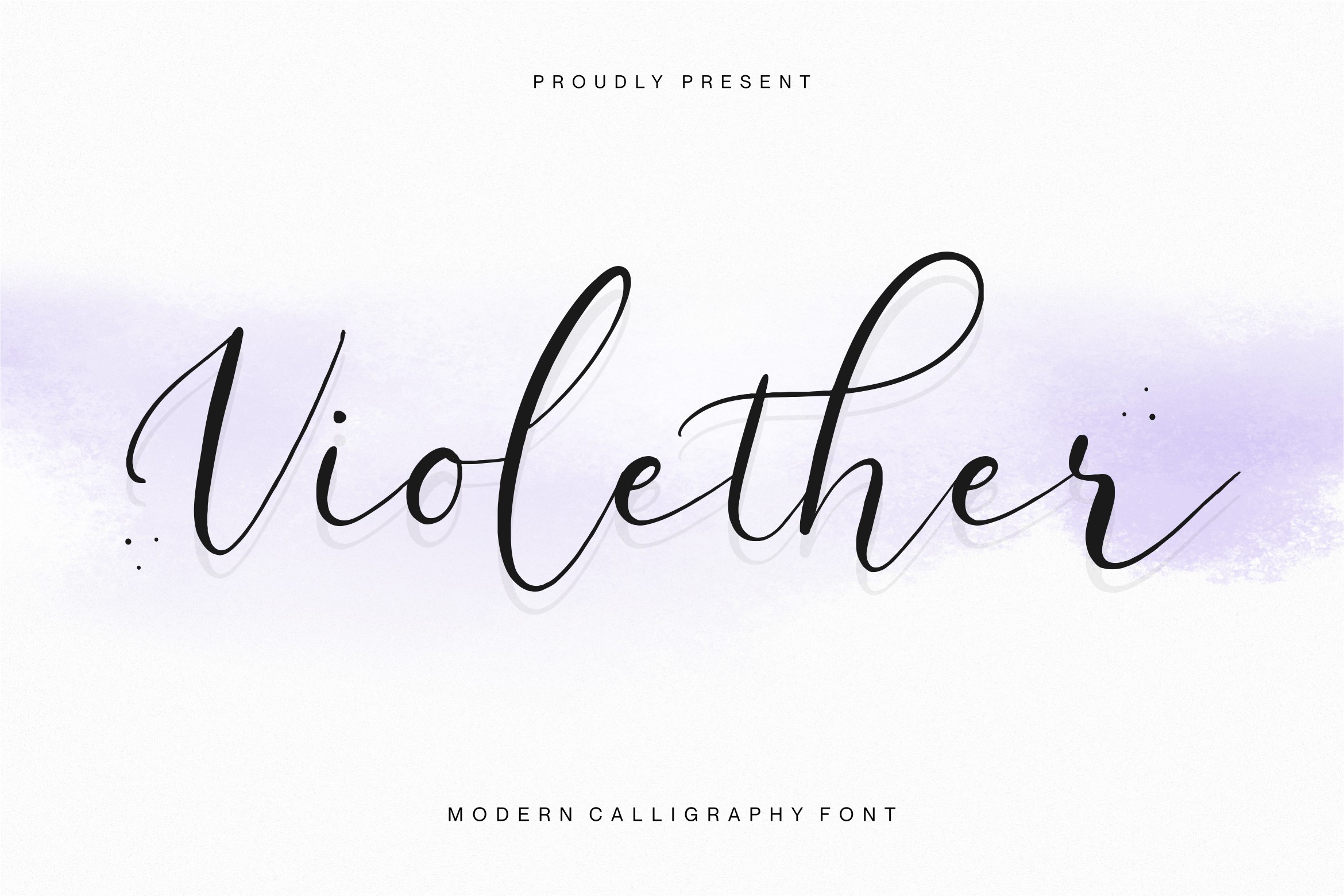 Violether Calligraphy Font