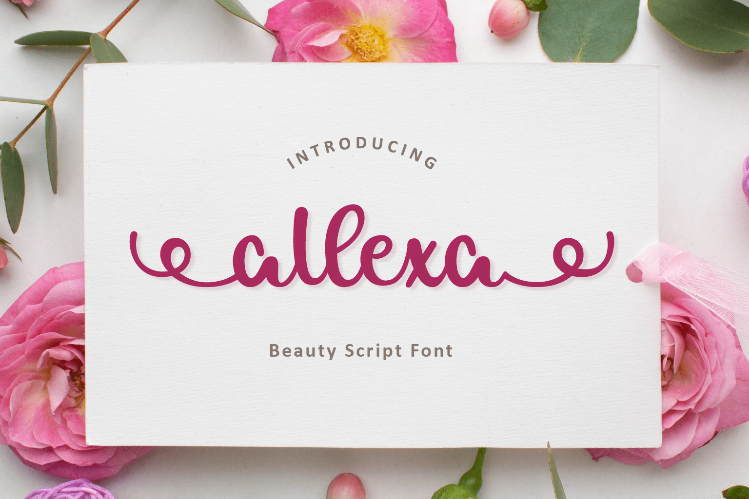 Allexa Script Font