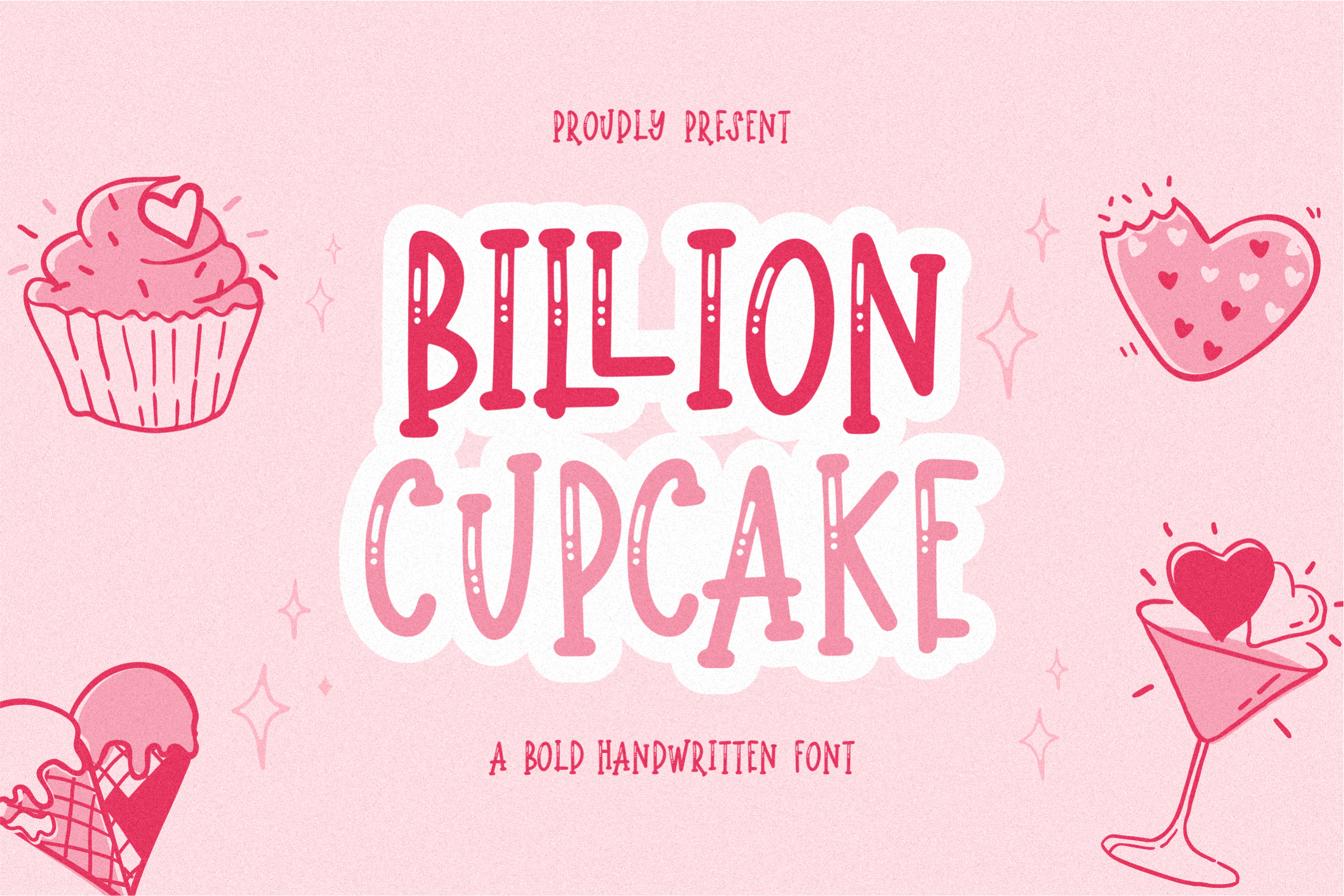 Billion Cupcake Display Font