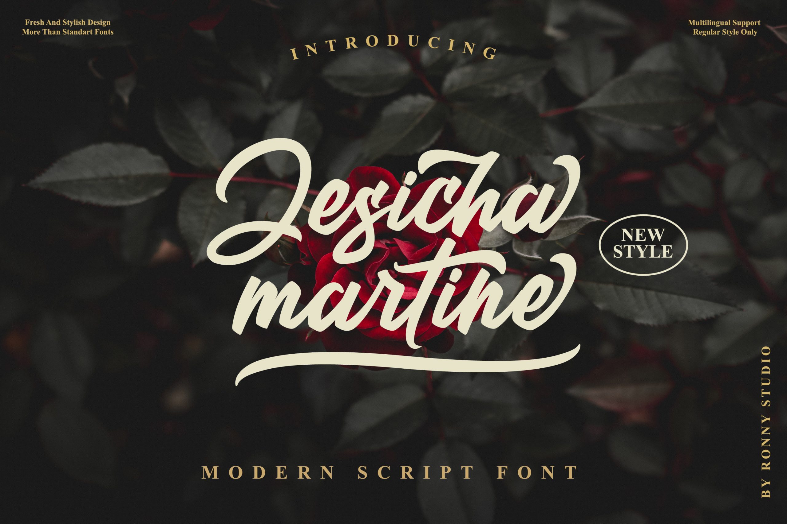 Jesicha Martine Script Font