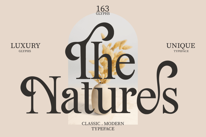 The Natures Serif Font