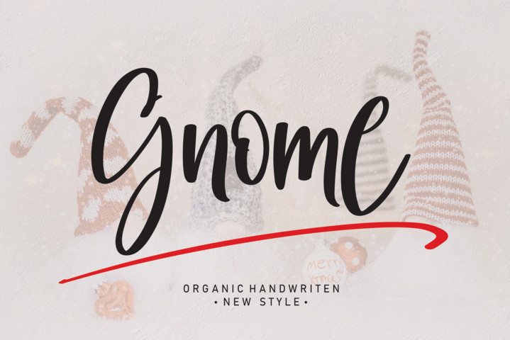 Gnome Script Font