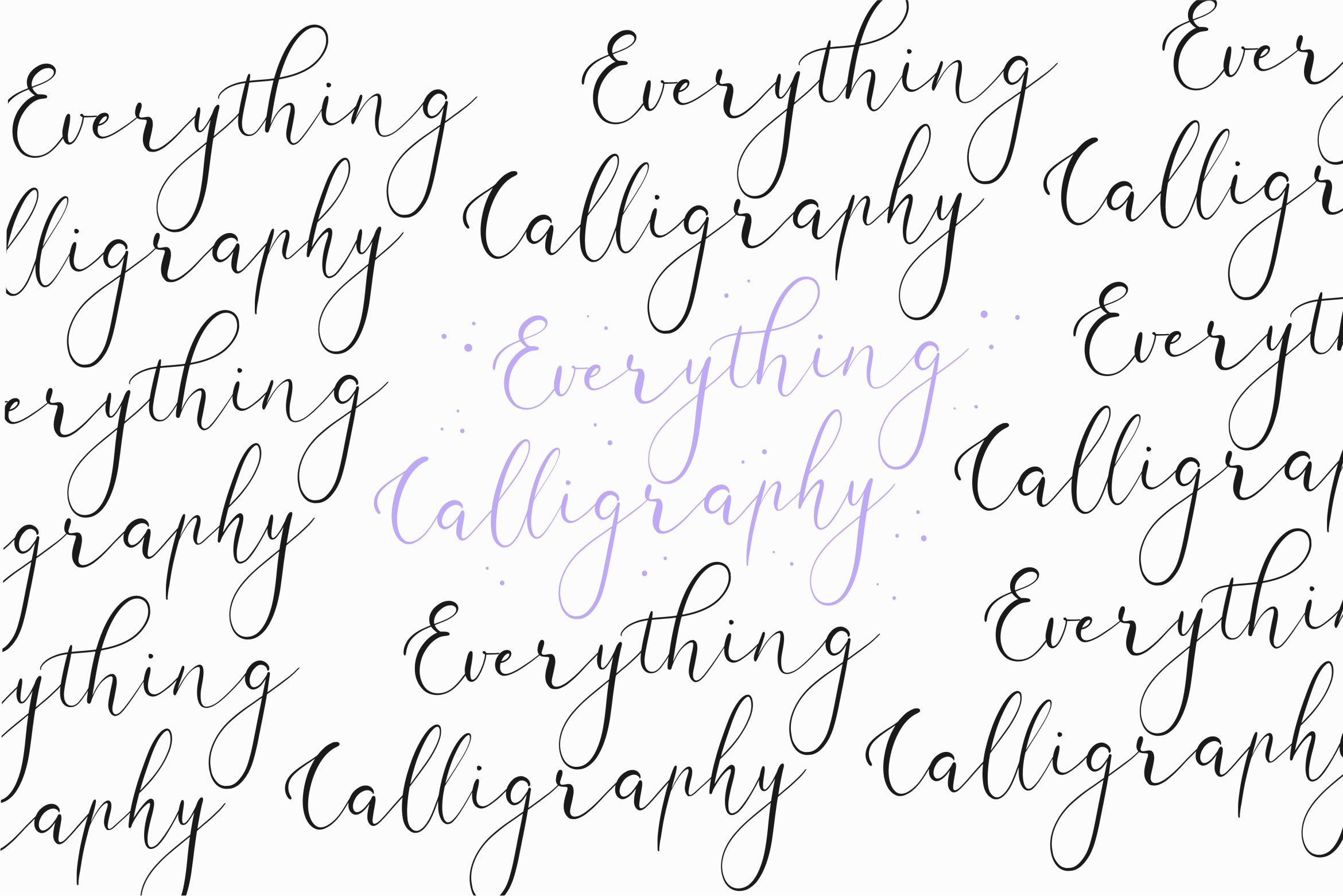 Violether Calligraphy Font preview image 2