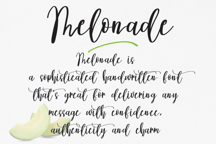 Melonade Font preview image 2