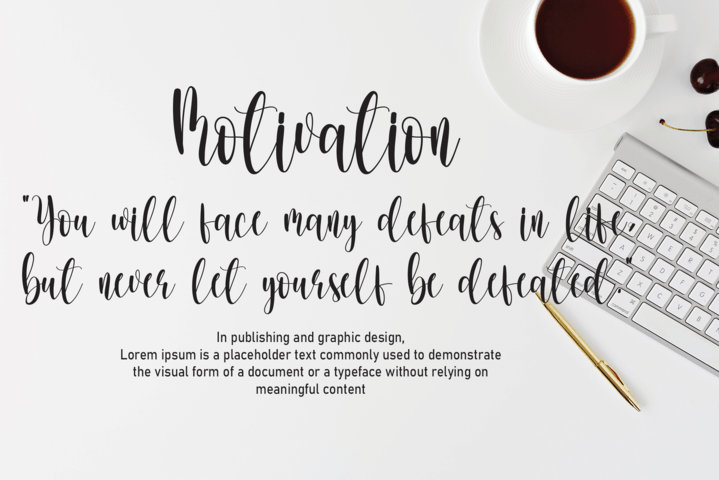 Morningtime Font preview image 2