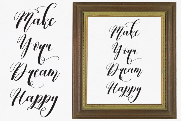 Vanillamilk Font preview image 2