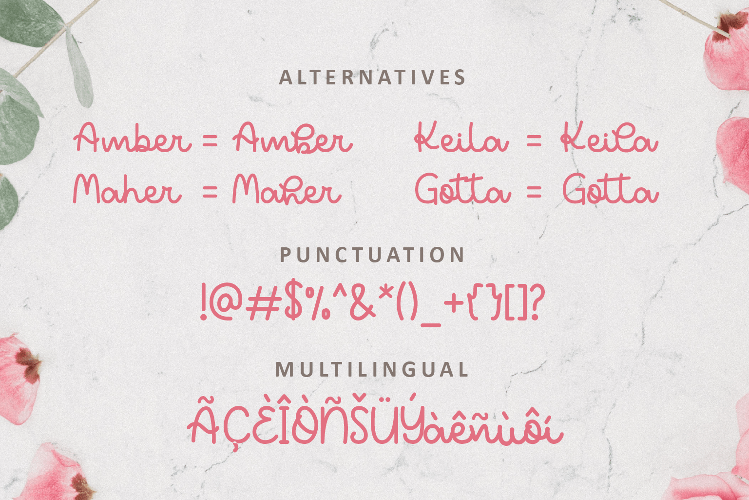 Agatha Kitty Font preview image 3