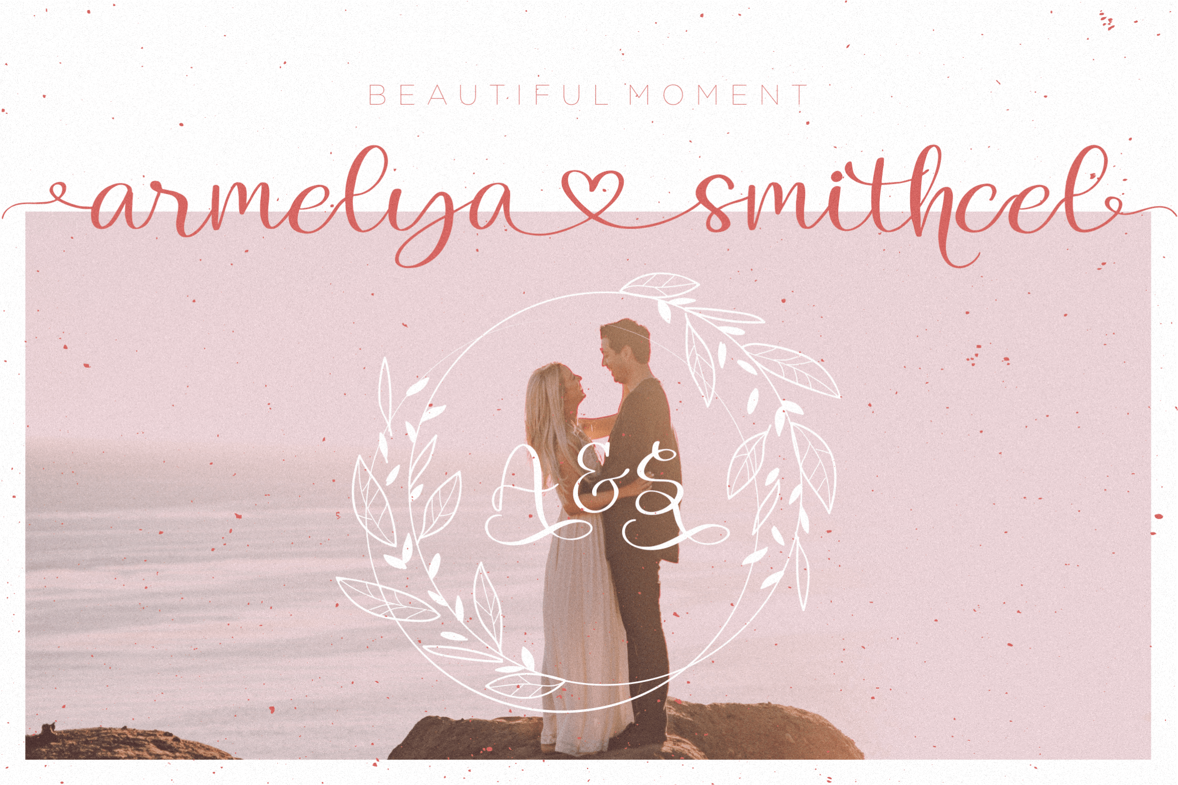 Lovely Melany Font preview image 2