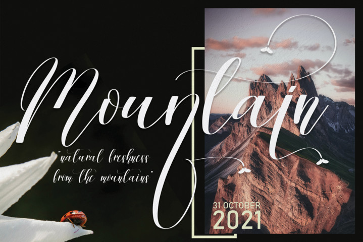 Handmade Script Typeface preview image 3