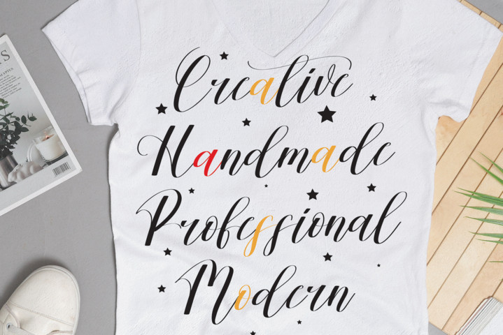 California Handwritten Typeface preview image 3