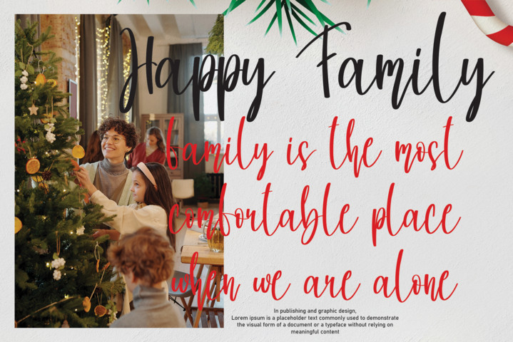 Christmas Font preview image 3