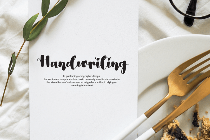 Autography Font preview image 3