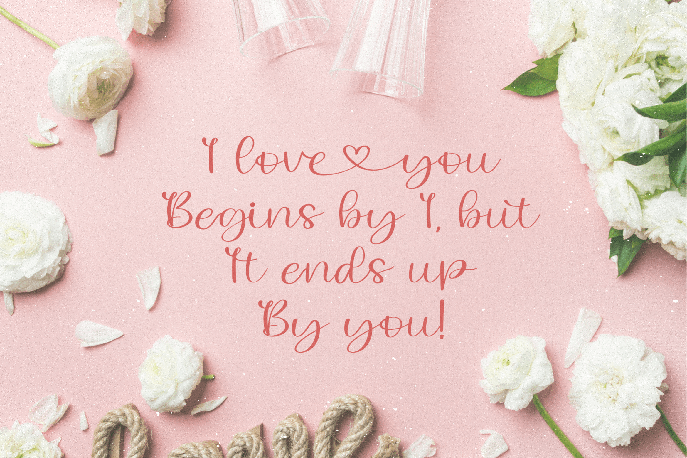 Lovely Melany Font preview image 3
