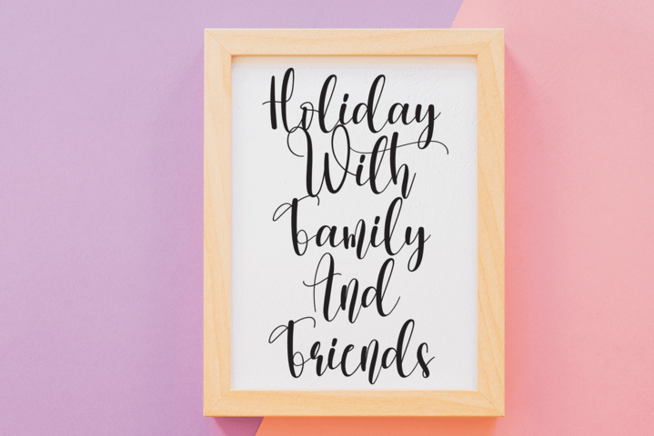 Hello December Font preview image 3