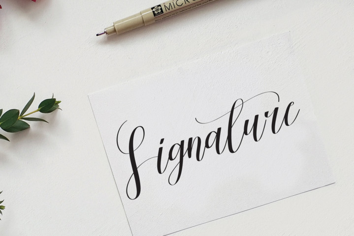 California Handwritten Typeface preview image 4