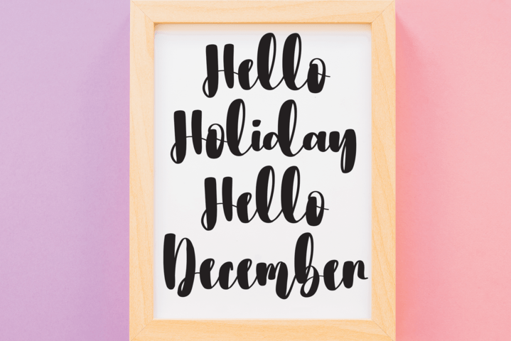 Christmas Typeface preview image 4