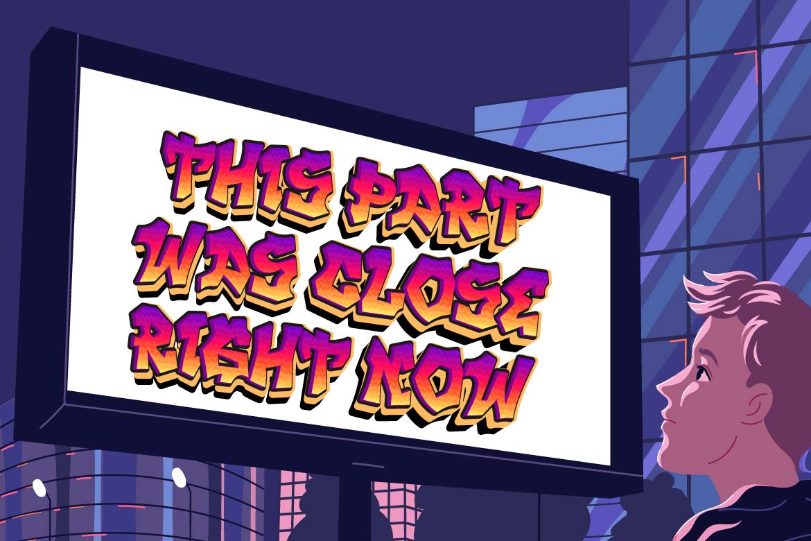KINGER Font preview image 5