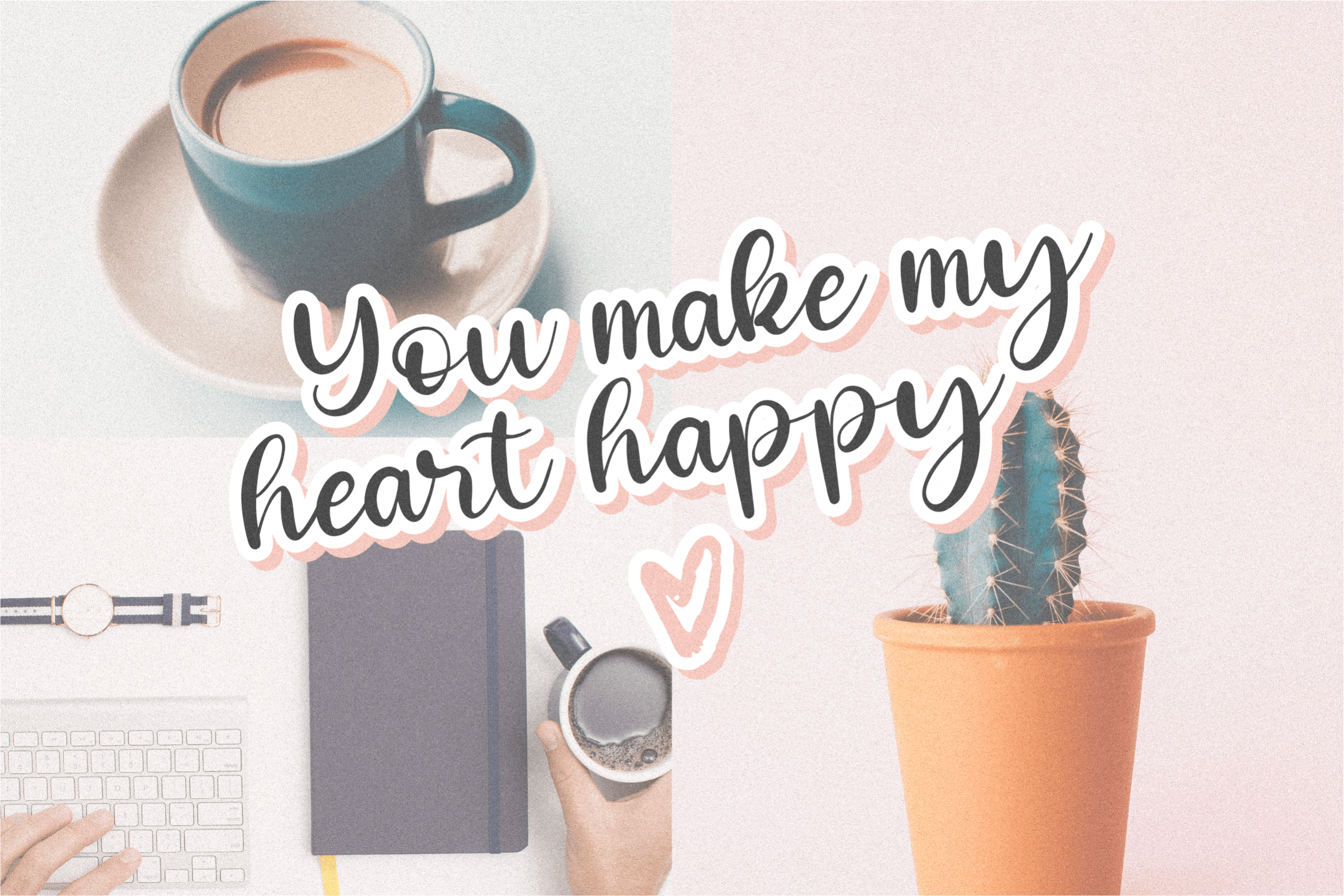 Heartbold Font preview image 4