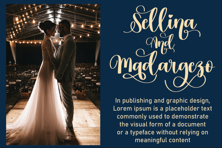 Hello Calligraphys Font preview image 5