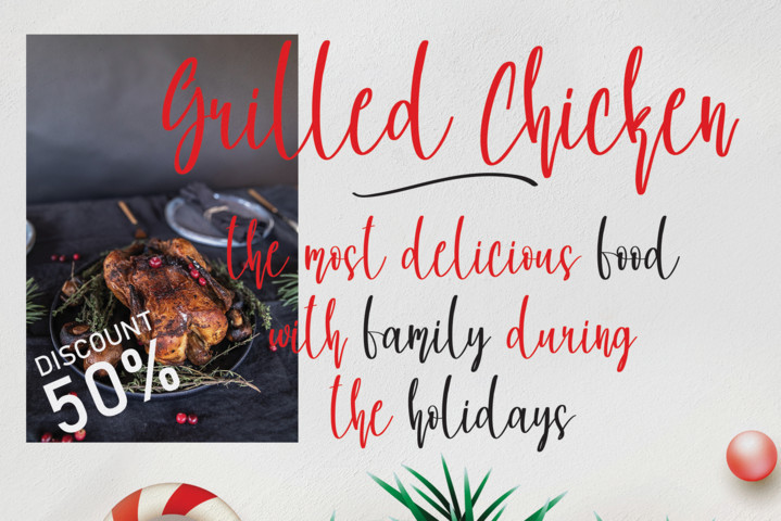 Christmas Font preview image 5