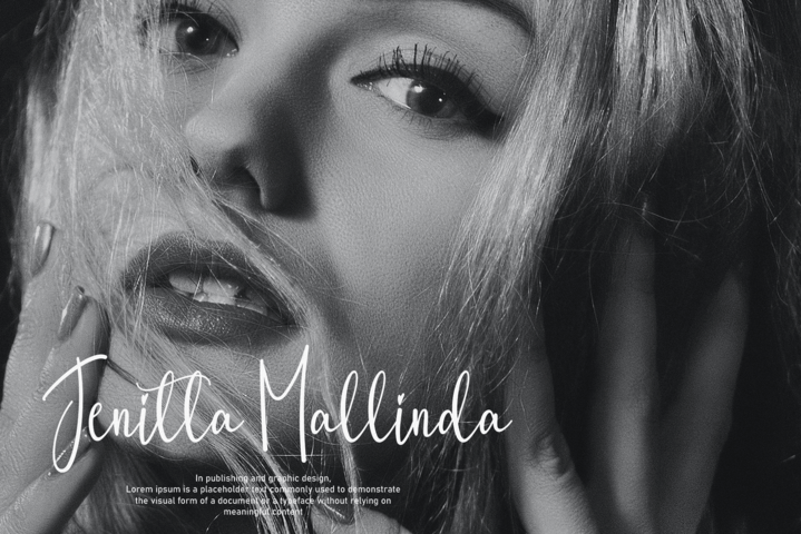 Wedding Script Typeface preview image 5