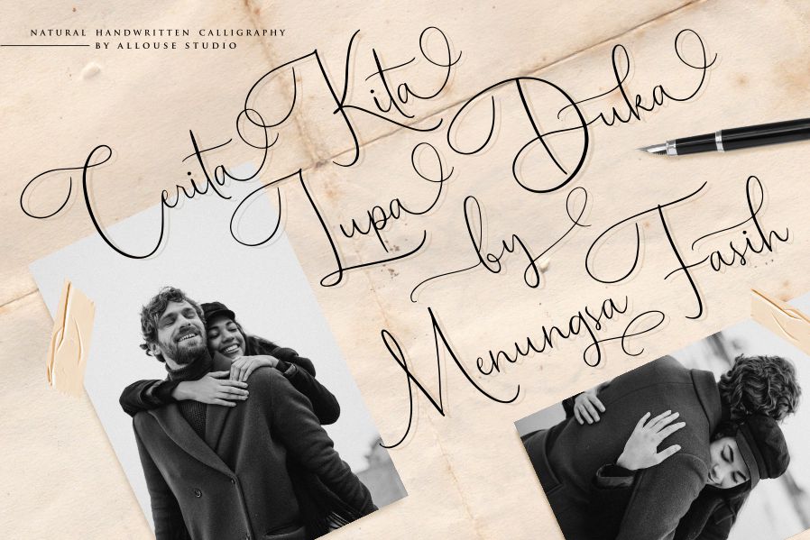 Maestrography Font preview image 4