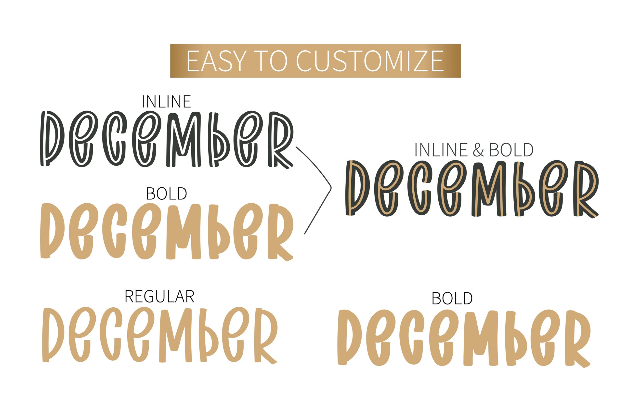 Christmas Wonders Font preview image 2