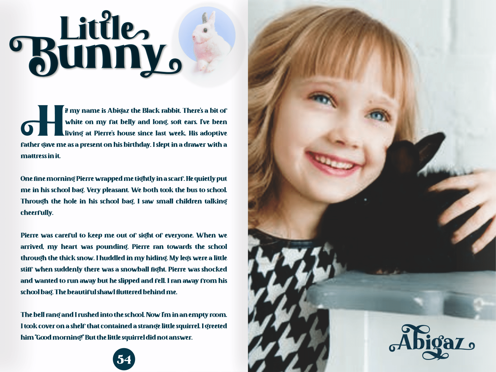 Abigaz Serif Font preview image 2