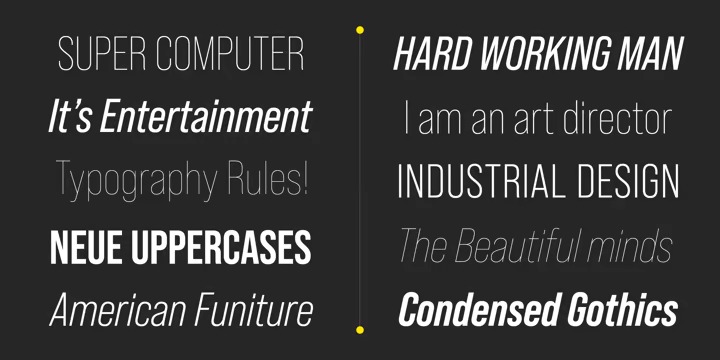 Bebas Neue Pro Font preview image 4