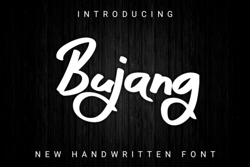 Bujang Brush Font