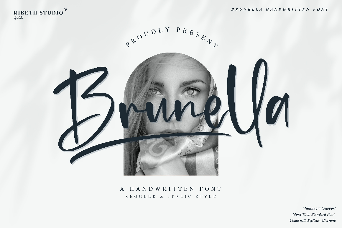 Brunella Script Font