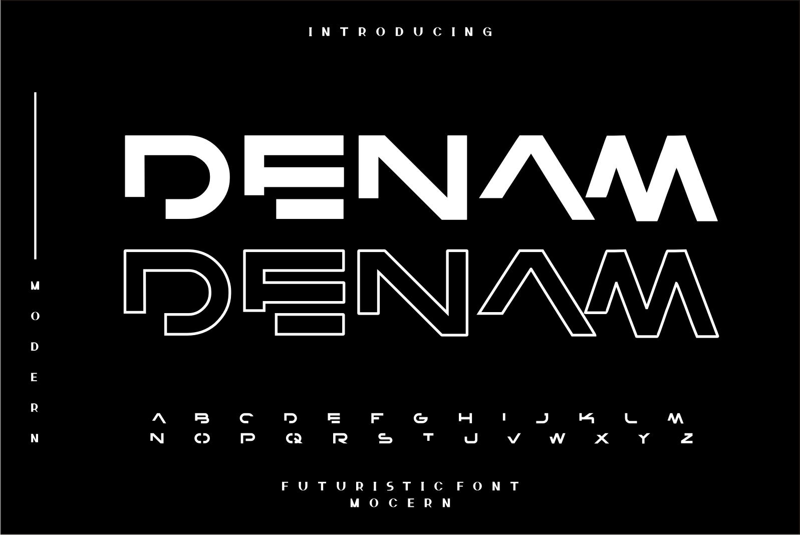 Denam Display Font
